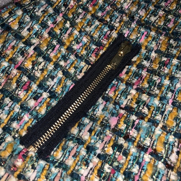 J.Crew multi-colored wool skirt - Picture 2 of 3